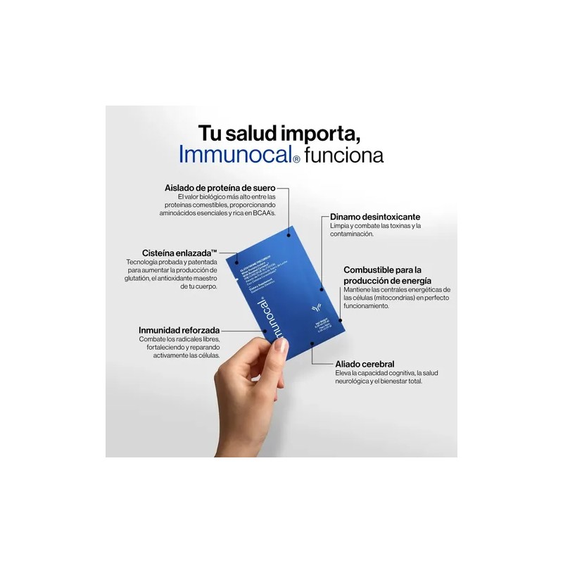 Immunocal - Precursor Natural De Glutatión (30 Unidades) Sin Sabor