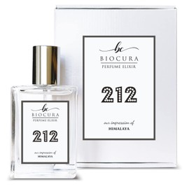 BIOCURA BC Perfume 212 Inspired by Himalaya For Men Replica Fragrance Dupes Eau de Parfum Spray Bottle 1.7 Fl Oz/50ml-X1