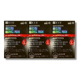 Chong Kun Dang Health [Barley Damda] Chong Kun Dang All-in-One Blood Care 1200mg x 60 capsules 3 boxes / [보리담다] 종근당 올인원 블러드 케어 1200mg x 60캡슐 3박스