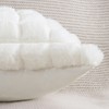 Madizz Faux Wool Cream White Cushion Covers 12x20 Inch, 30x50