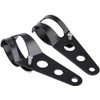 ANCLLO Motorcycle Headlight Bracket Universal 33mm x 45mm Headlight Bracket