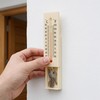 Key Cabinet Outdoor, Key Lock Box, Thermometer Decorative Hide a