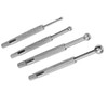 4Pcs Bore Gauge Telescopic BallType with Diamond NonSlip Handle Measuring
