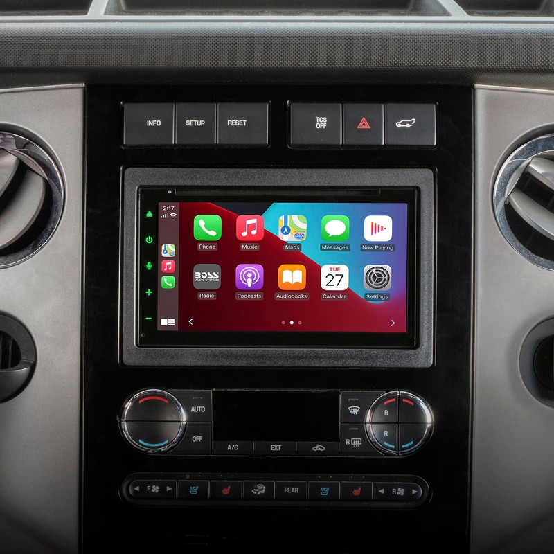 Scosche ICFD6BN Double DIN Radio Installation Dash Kit Compatible with