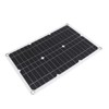 18V 20W Semi Flexible Solar Panel Monocrystalline High Efficiency Waterproof