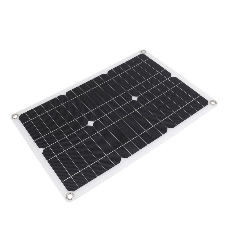 18V 20W Semi Flexible Solar Panel Monocrystalline High Efficiency Waterproof