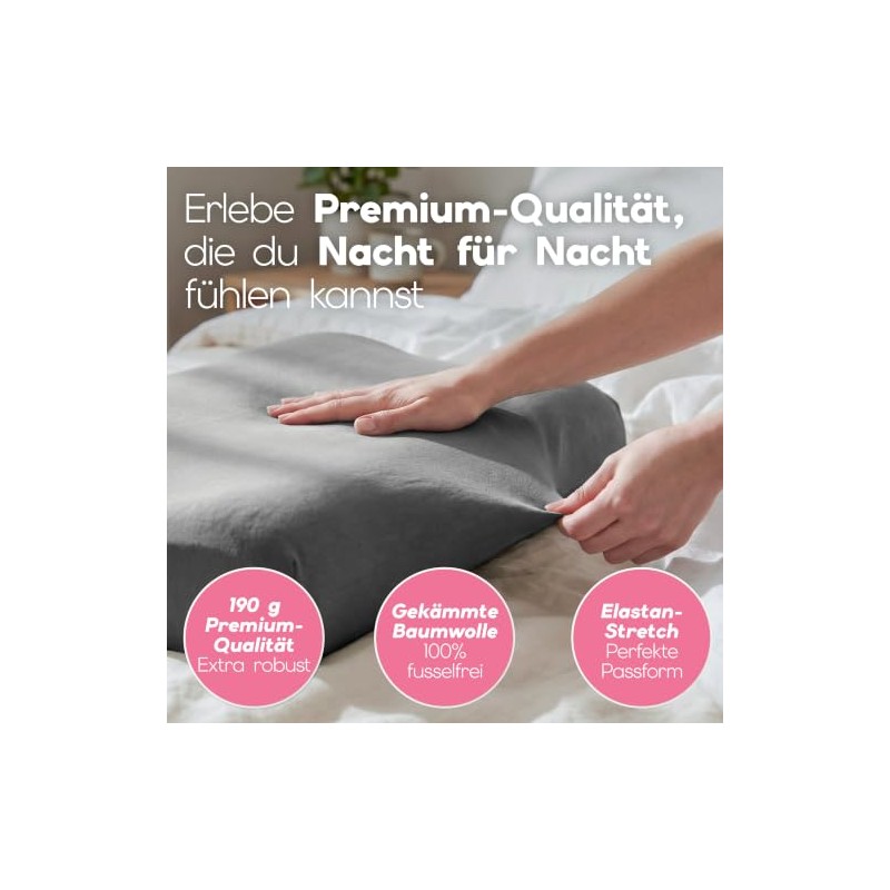 Blumtal 2-Pack Health Pillow Covers - Soft Cotton Blend
