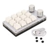 Mini 12 Key Keypad with 2 Knob Blue Switch DIY