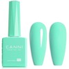 CANNI- Esmalte de uñas en gel verde pastel, 1 pieza