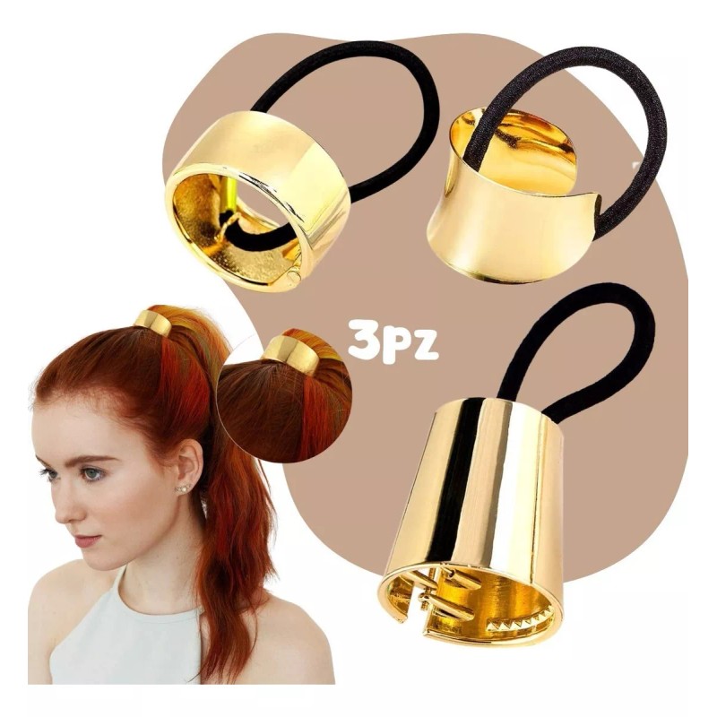Universo en Linea Accesorio Peinado Aro/ Pinza Cubre Chongo Pinza