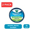 Vaporub Lata 12 G 2 Pack Alcanfor Mentol Aceite De