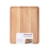 Kitchen Aid Classic Rubberwood Cutting Board with Perimeter Trench, Reversible