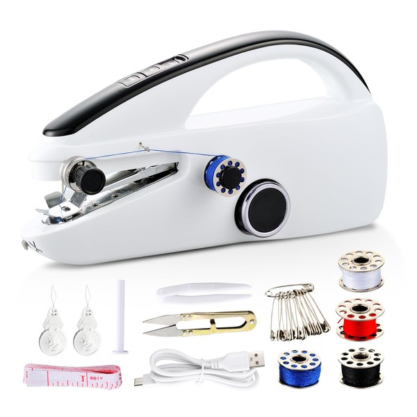 Handheld Sewing Machine for Beginners, Adults, Small Portable Sewing Machine