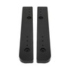 UOIENRT 2Pcs Adjustable 1"-3" Relocator Kit Mount Extend Plate Trunk