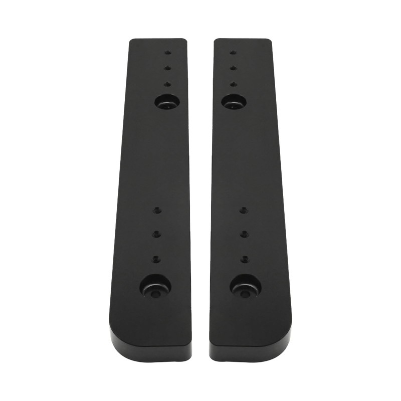UOIENRT 2Pcs Adjustable 1"-3" Relocator Kit Mount Extend Plate Trunk