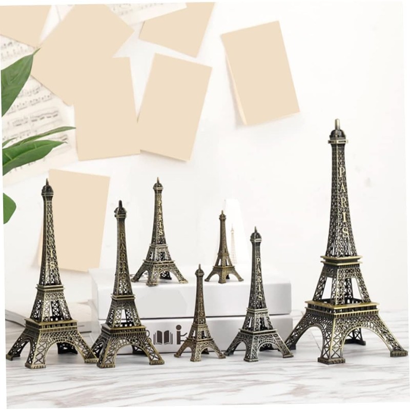 Gammaeon Mini Eiffel Tower Statue, Metal Decorative, Paris Eiffel Tower
