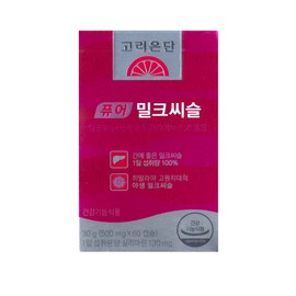 Goryeo Eundan Korea Eundan Pure Milk Thistle 500mg x 60 capsules / 고려은단 퓨어 밀크씨슬 500mg x 60캡슐