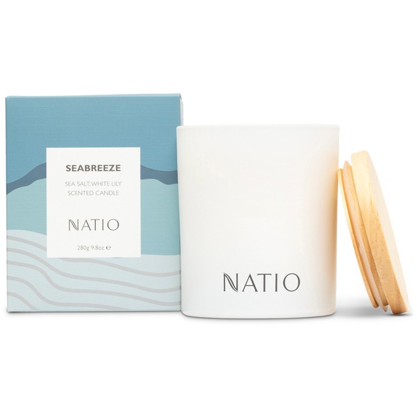 NATIO>NATIO Natio Scented Candle 280g - Seabreeze - Discontinued Product