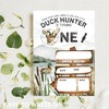 patcate GOLRMC Set of 20 Birthday Invitations, Duck Hunter One