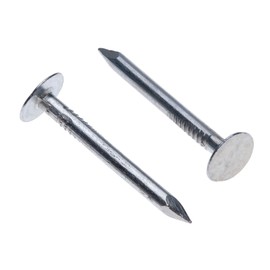 Roofing Felt Nails 30 mm Extra Large Head (Pack of 100) Clout Nails Roofing Felt Nails Galvanised Long Nails for DIY and Craftsmen, Home Decoration, Woodworking, Furniture and Construction Size