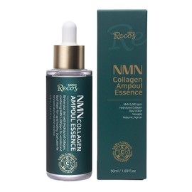 GMG&LECOS NMN Collagen Wrinkle Improvement Ampoule Essence High-Concentration Niacinamide Peptide Serum Lifting Volume Nutrition Elasticity Care Ampoule, 1 Piece, 50ml / 지엠지엔르코스 NMN 콜라겐 주름 개선 앰플 에센스 고함량 나이아신아마이드 펩타이드 세럼 리프팅 볼륨 영양 탄력케어 앰플, 1개, 50ml