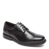 Rockport Mens Charlesroad Plaintoe Oxfords-shoes, Black, 10 Wide US