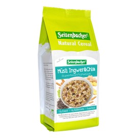 Seitenbacher Ingwer & Chia Müsli I Ginger I Vollkorn I Superfood I (1 x 454 g)