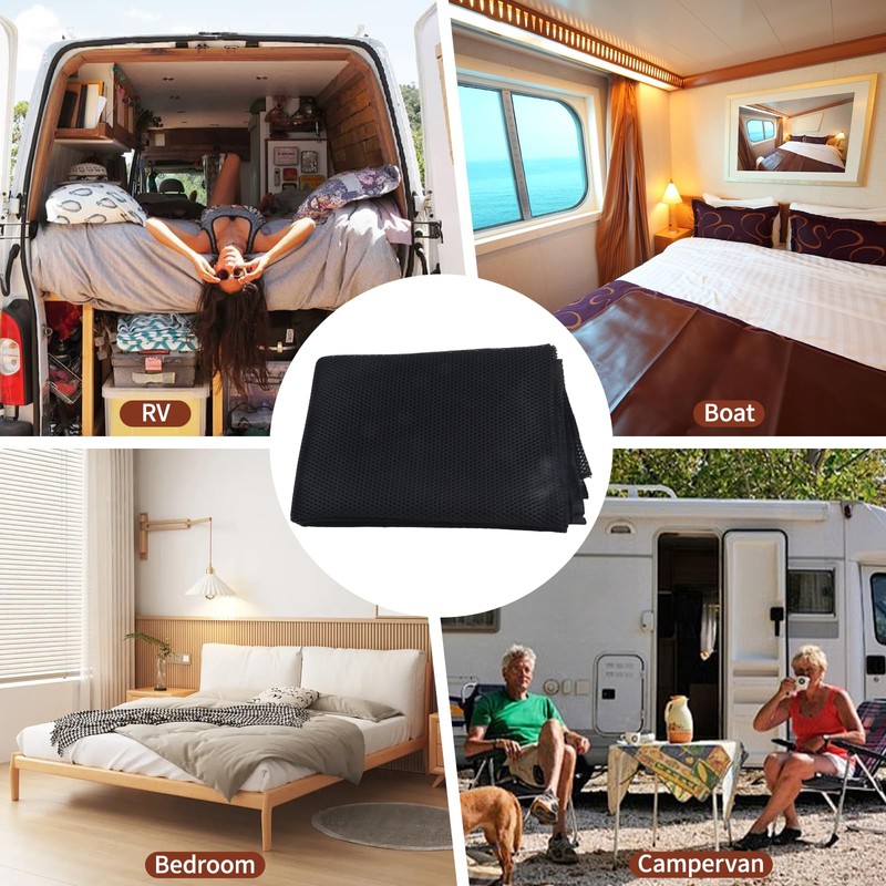 RV Mattress Underlay, 80 X 60 inch 3D Air Meshfiber