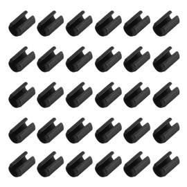MECCANIXITY 120Pcs Slotted Split Roll Pins 1/5 Inch(5mm) Dia. 3/10 Inch(8mm) Length Steel Spring Tension Expansion Dowels for Secure Fastening, Black