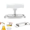 Stainless Steel Jar Opener for Seniors with Weak Hands, Adjustable