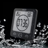 HONPHIER Bathroom Shower Clock Digital Clock Timer Large LCD Display
