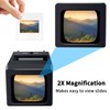 35mm Slide Viewer, 2X Magnification Slide Viewer for Viewing 35mm
