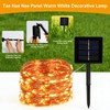 Nextpal 16ft 50 LED Solar Copper String Lights Outdoor, Waterproof