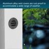 4 Inch Round Air Vent, HG Power Aluminium Alloy Louver