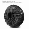 4PCS Tire Covers, Waterproof Spare Tire Covers Tough Tire Wheel