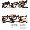Chooee Road Bike Handlebar Tape,2PCS Bicycle Bar tape,Red.