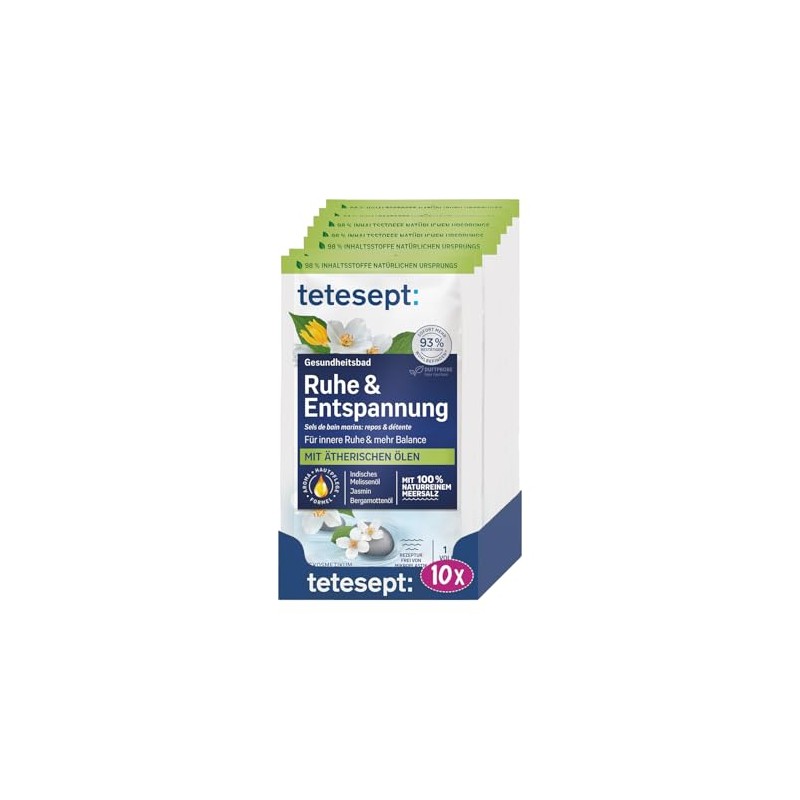 tetesept Sea Salt Peace & Relaxation - Health Bath for