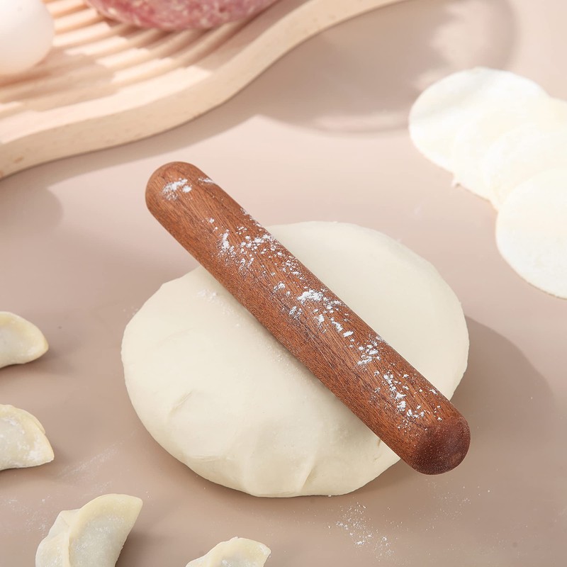 Kyraton Rolling Pin 20cm,Wood Rolling Pin Dough, French Rolling Pin