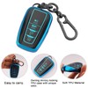 EKALA for Toyota Key Fob Cover with Keychain 4 Buttons