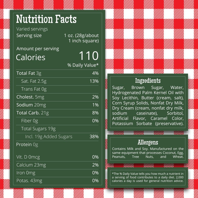 Valley Fudge, Vanilla Fresh Artisan Fudge, Real Butter, Gourmet Candy,