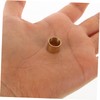 Totority 10Pcs Replacement Ferrules for Billiard Cues Durable Metal Accessories