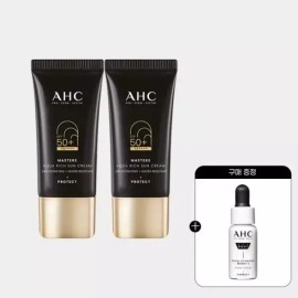 A.H.C 마스터즈 아쿠아리치 선크림 듀오세트 30mlx2)+ GIFT)프로샷 세럼 5ml Masters Aqua Rich Sunscreen Duo Set 30ml x 2) + GIFT) Pro Shot Serum 5ml [Basic product]