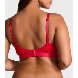 Victoria's Secret T Shirt Bra, Lightly Lined, Smoothing, Bras for Women, Lipstick 32DD