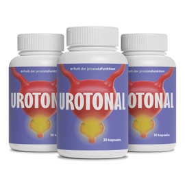 Urotonal Urinary Tract Support Dietary Supplement, 20 Capsules, with Saw Palmetto and Nettle (3)