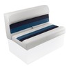 Wise 8WD100-1008 Deluxe Series 37" Pontoon Bench Seat Cushion Set