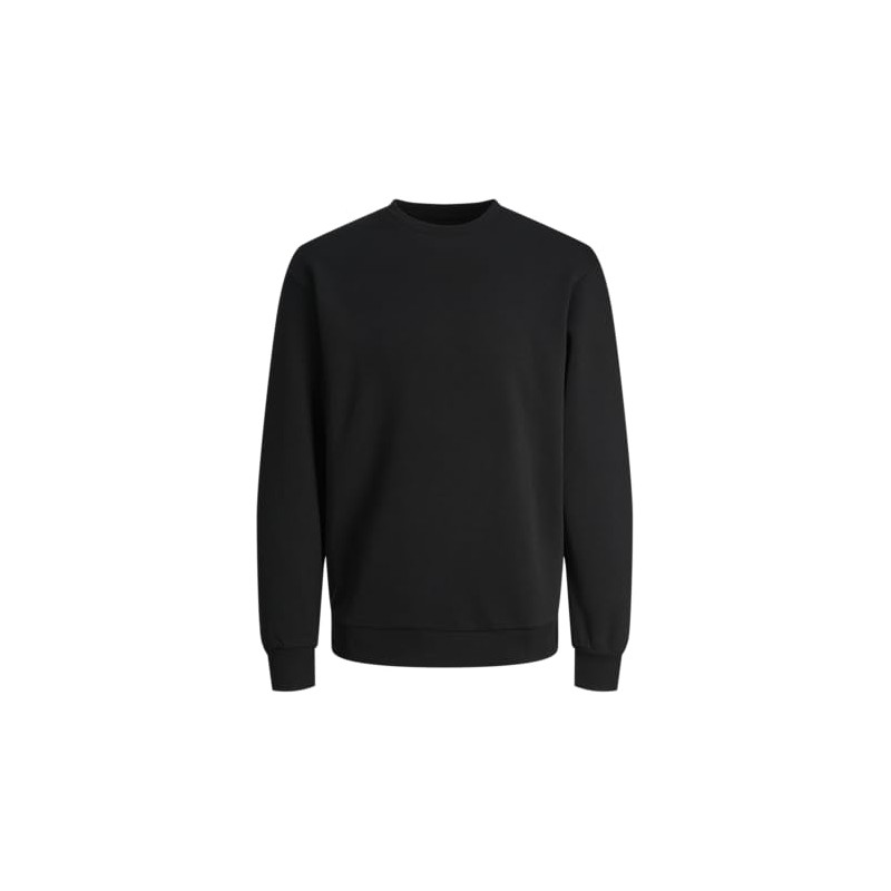 JACK & JONES Male Sweatshirt Plain Sweatshirt, black