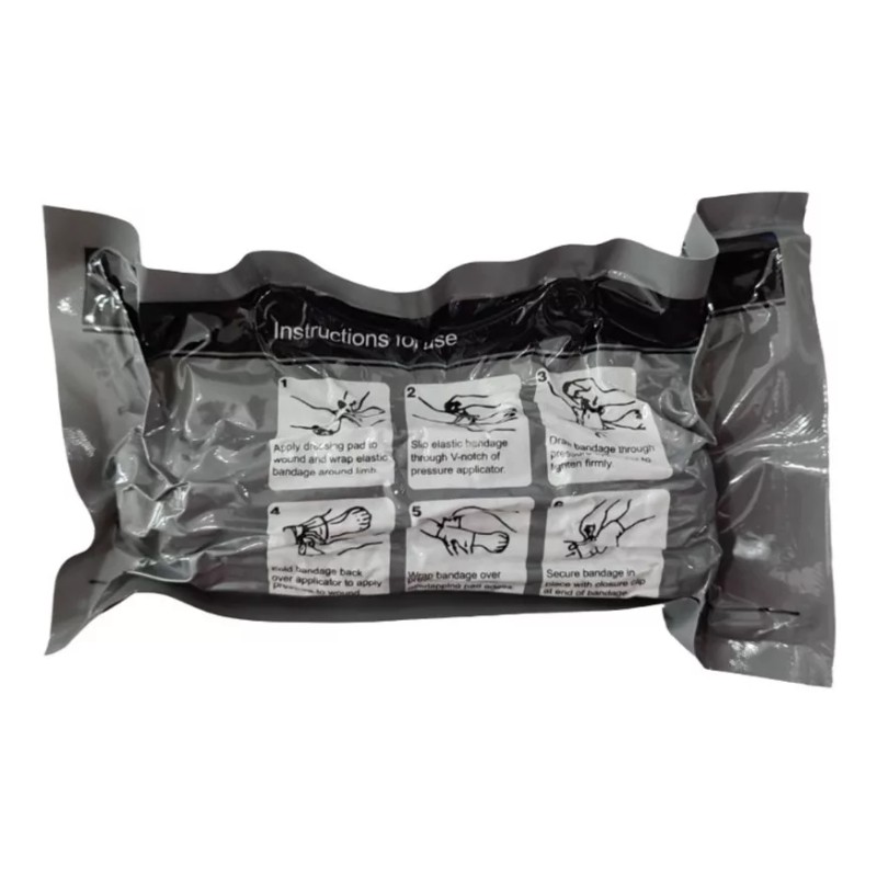 Marce.Mx Vendaje Israelí Torniquete 6 Pulgadas Hemostático Emergencia