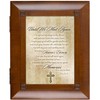 Cottage Garden Until We Meet Again Woodgrain Remembrance Keepsake Box