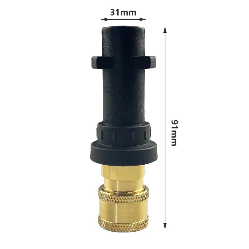 High Pressure Wash Short Gun High Pressure Washer Brass Adapter