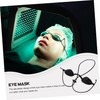 Beavorty Pcs Black Protection Eye Patches Safety Goggles for Beauty
